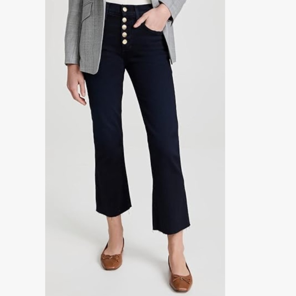 Joe's Jeans Callie High-Rise Crop Bootcut Jeans size 30